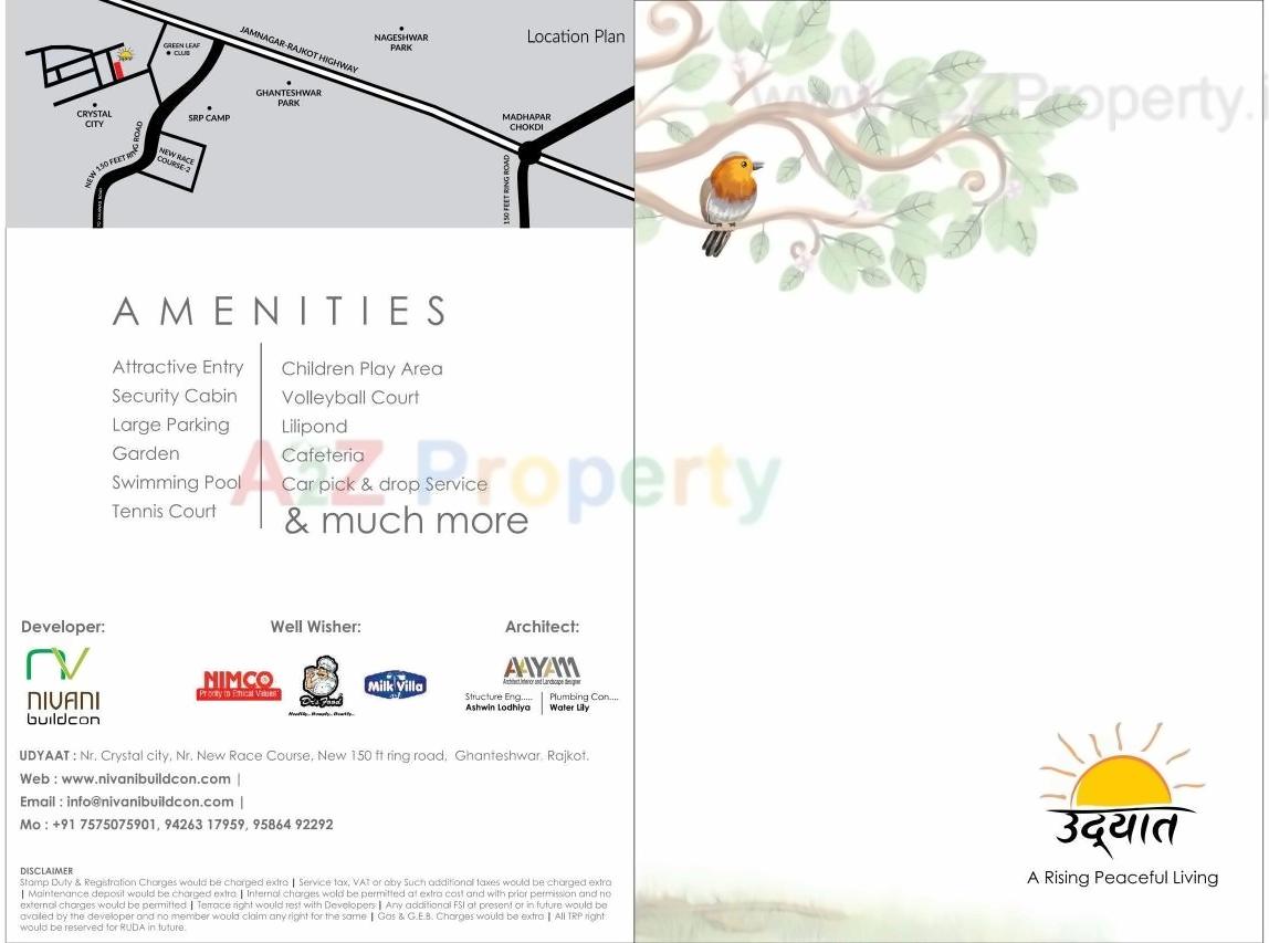  of real estate project Udyaat located at Ghanteshwar, Rajkot, Gujarat