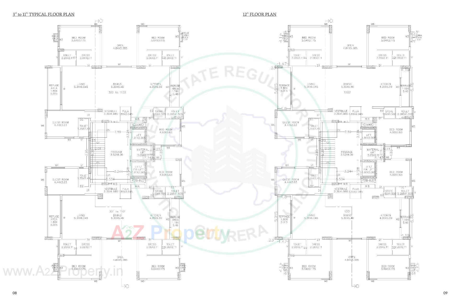  of real estate project Unity 20 located at Mavdi, Rajkot, Gujarat