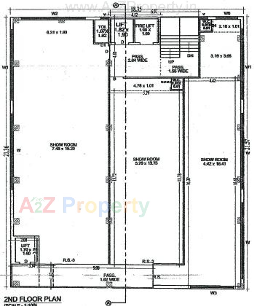 Layout of real estate project Unity Pride located at Rajkot, Rajkot, Gujarat