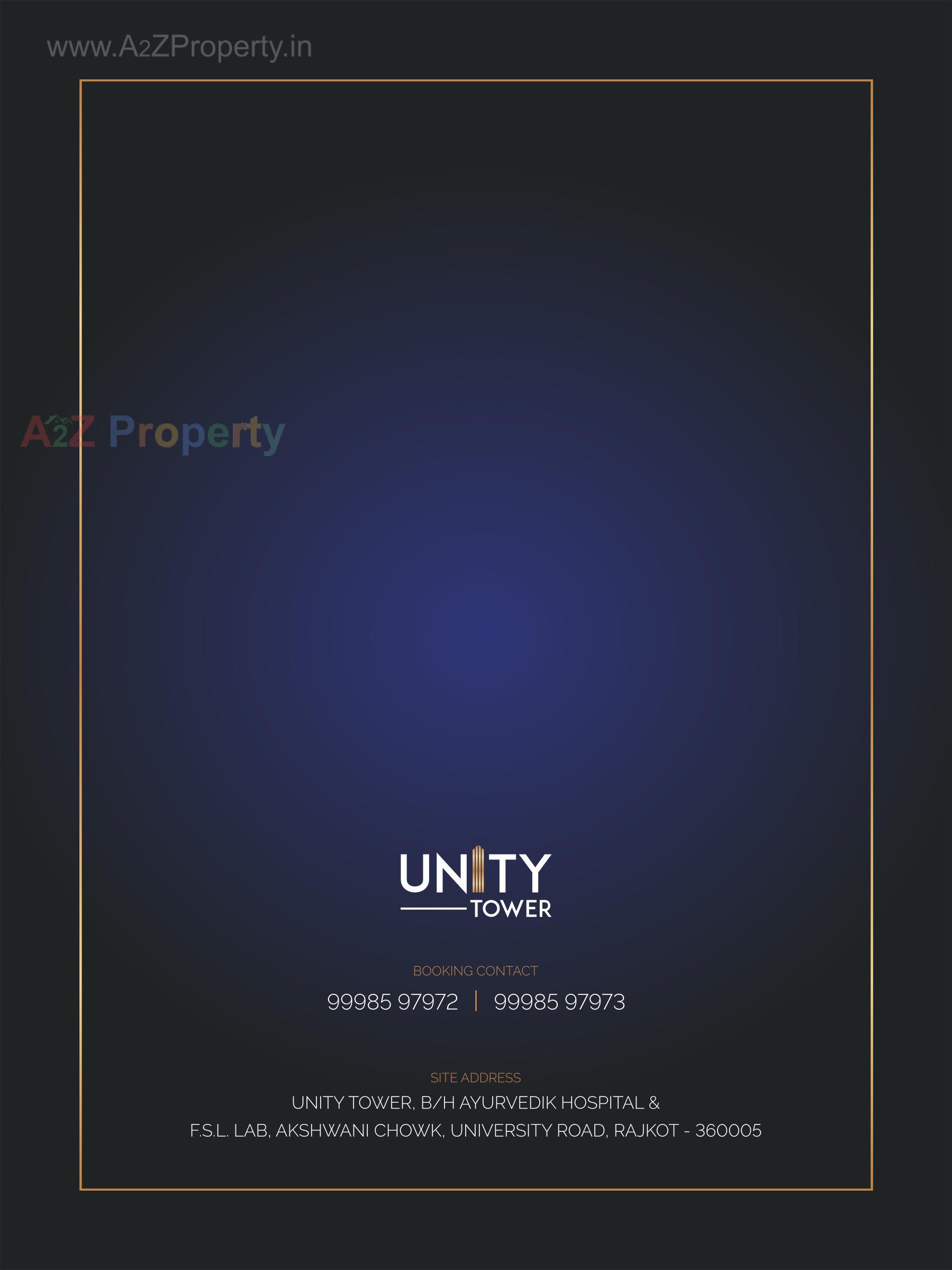  of real estate project Unity Tower located at Raiya, Rajkot, Gujarat