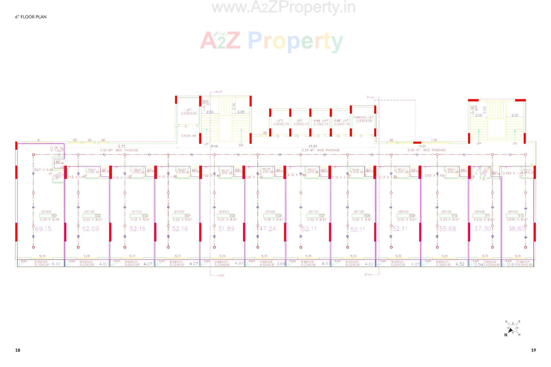 Layout of real estate project Unity Viral located at Rajkot, Rajkot, Gujarat