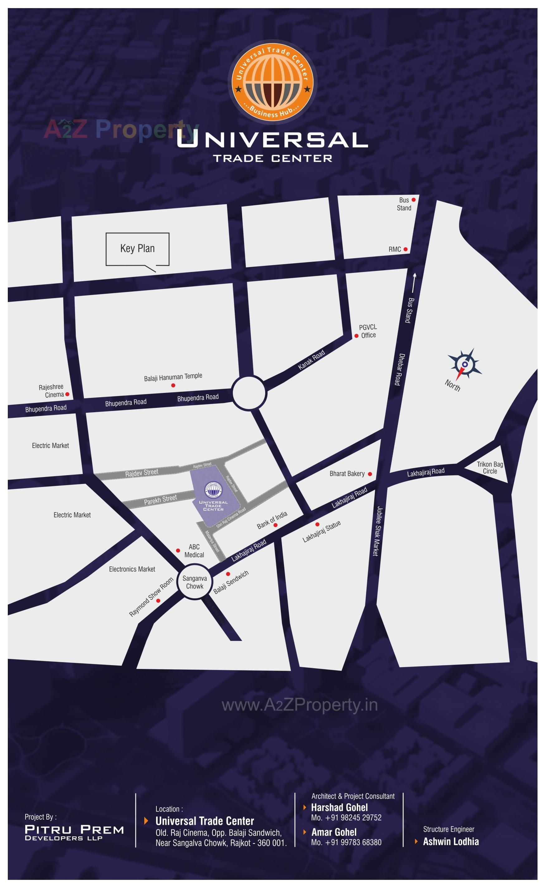  of real estate project Universal Trade Center located at Rajkot, Rajkot, Gujarat