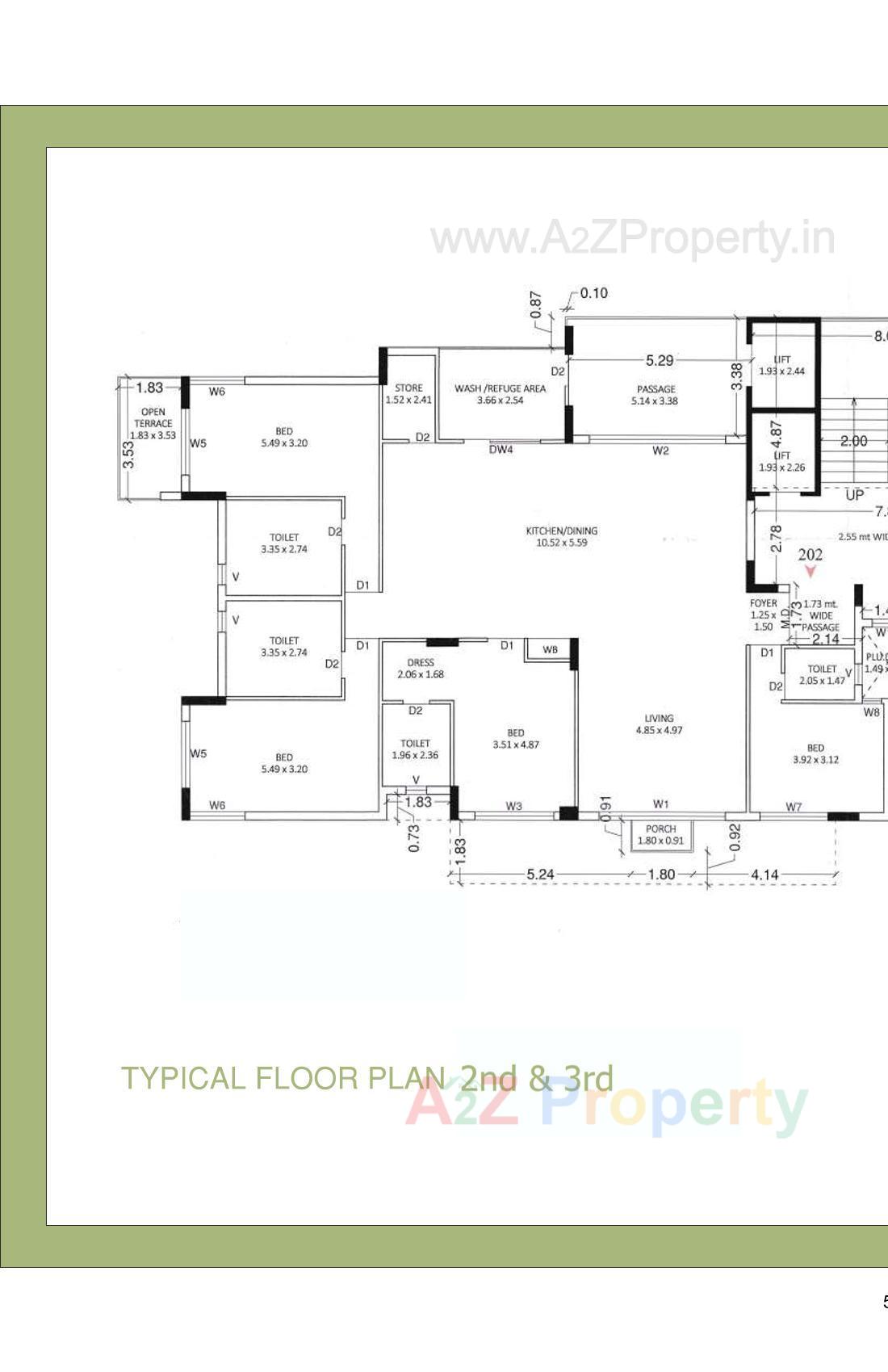 Layout of real estate project Urbana Gardens located at Motamava, Rajkot, Gujarat