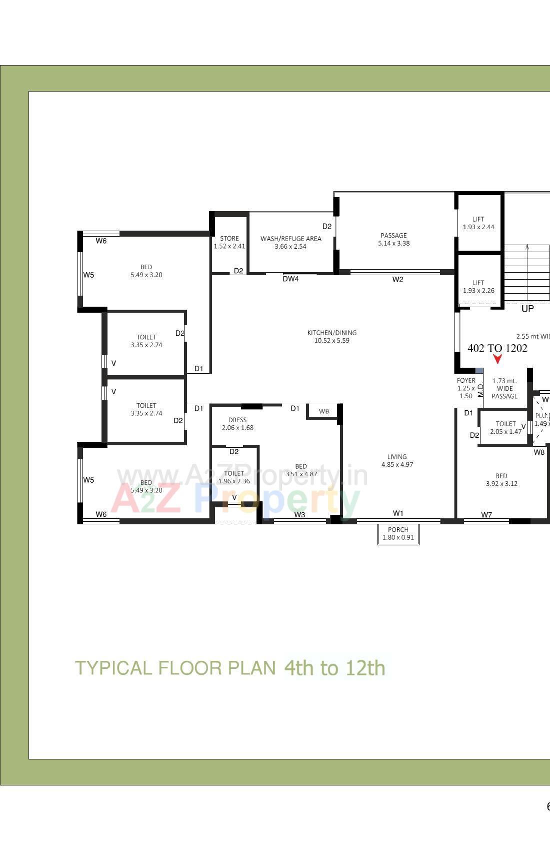 Layout of real estate project Urbana Gardens located at Motamava, Rajkot, Gujarat