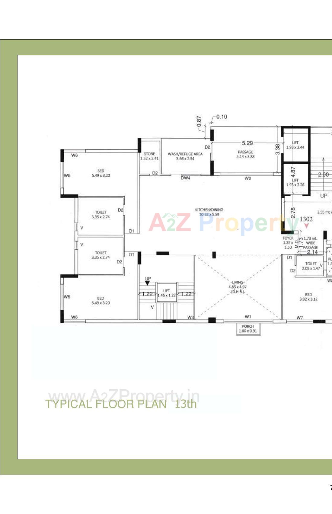 Layout of real estate project Urbana Gardens located at Motamava, Rajkot, Gujarat