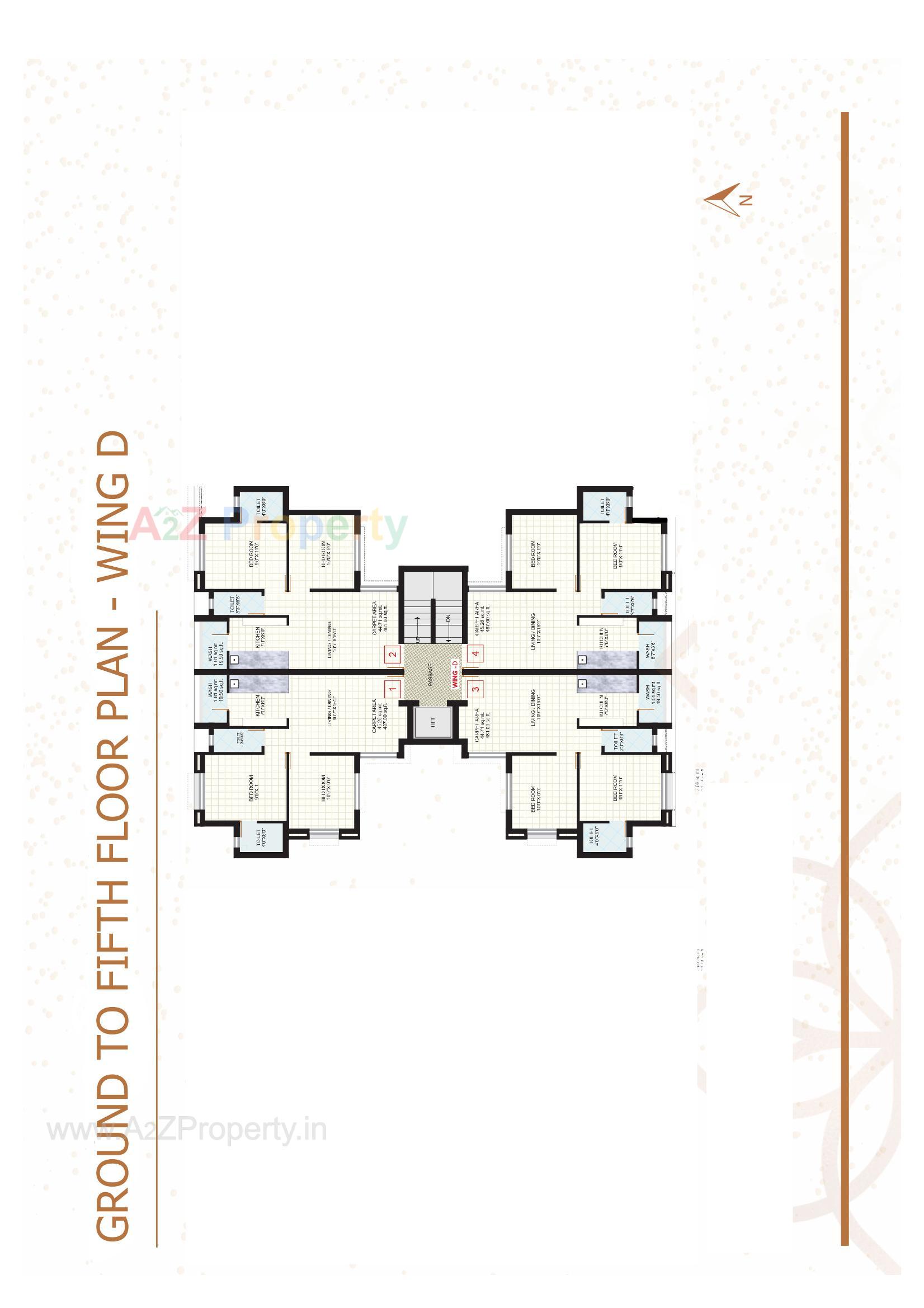Layout of real estate project Utkarsh Residency located at Ronki, Rajkot, Gujarat
