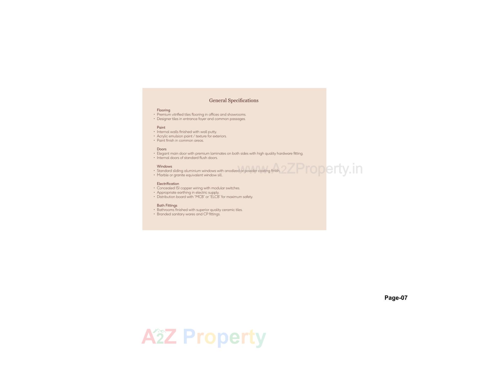  of real estate project Utsaav Corporate Park located at Nanamava, Rajkot, Gujarat