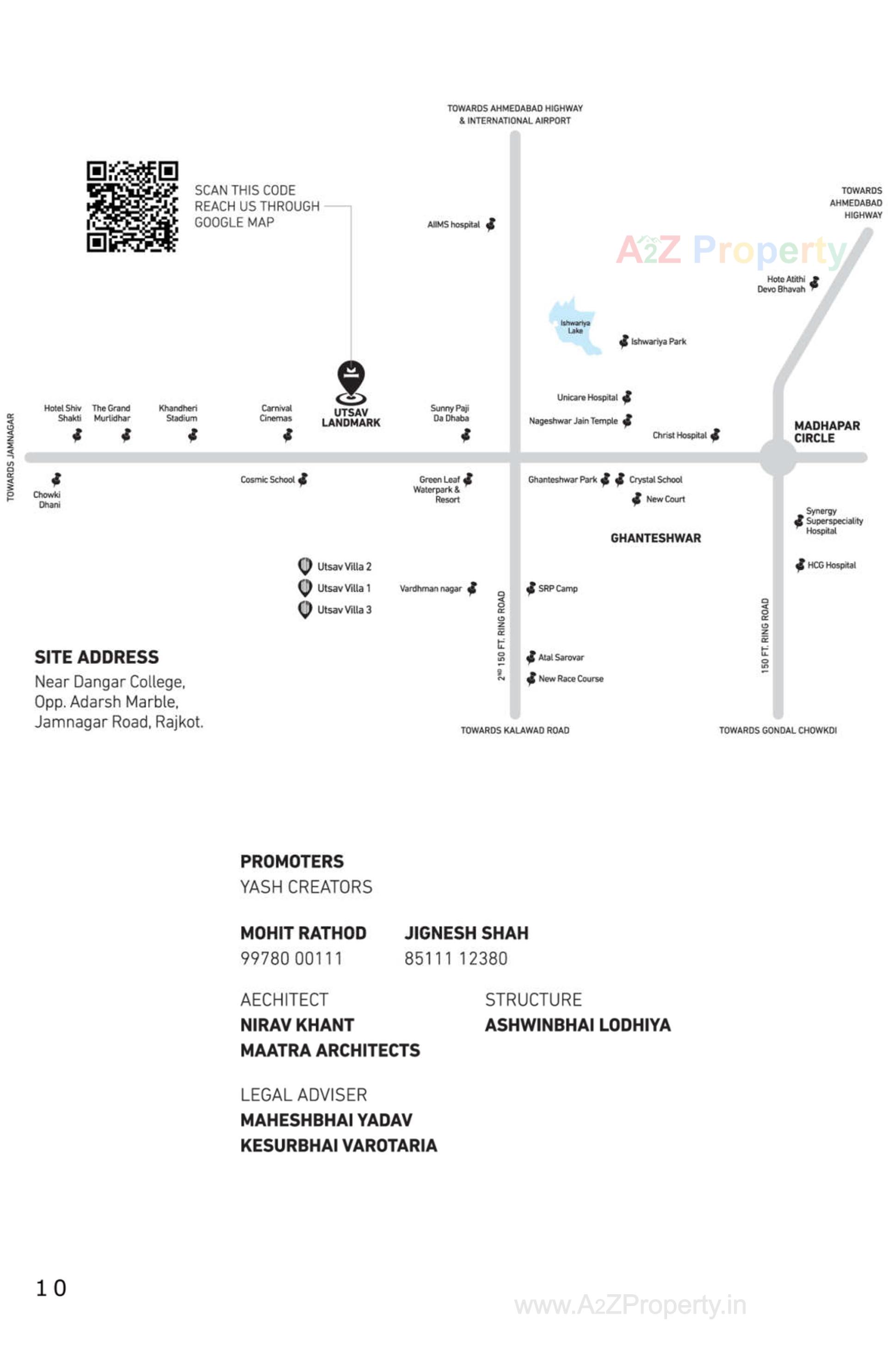  of real estate project Utsav Landmark located at Para-pipaliya, Rajkot, Gujarat