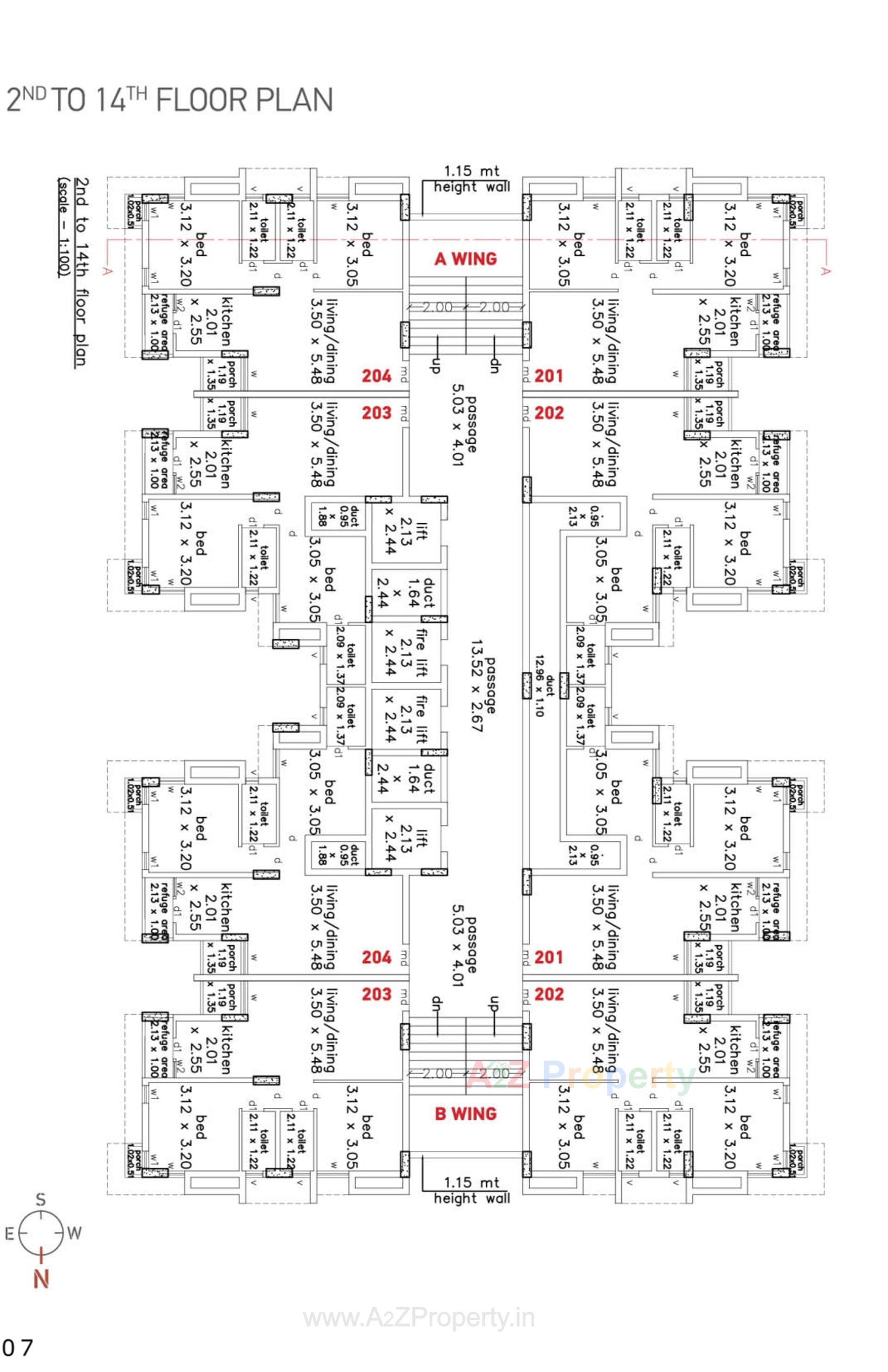 Layout of real estate project Utsav Landmark located at Para-pipaliya, Rajkot, Gujarat
