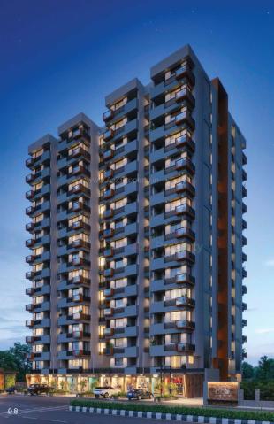 Elevation of real estate project Utsav Landmark located at Para-pipaliya, Rajkot, Gujarat