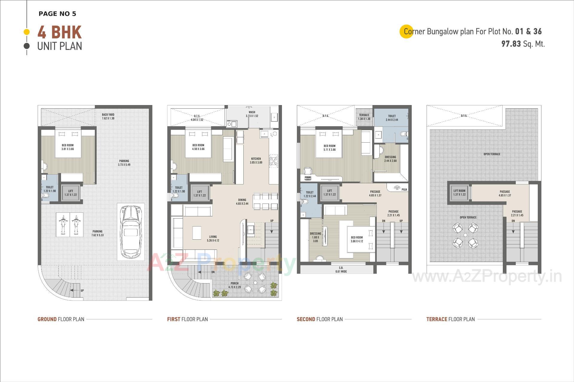 Layout of real estate project Vaikunth Villa located at Vavdi, Rajkot, Gujarat
