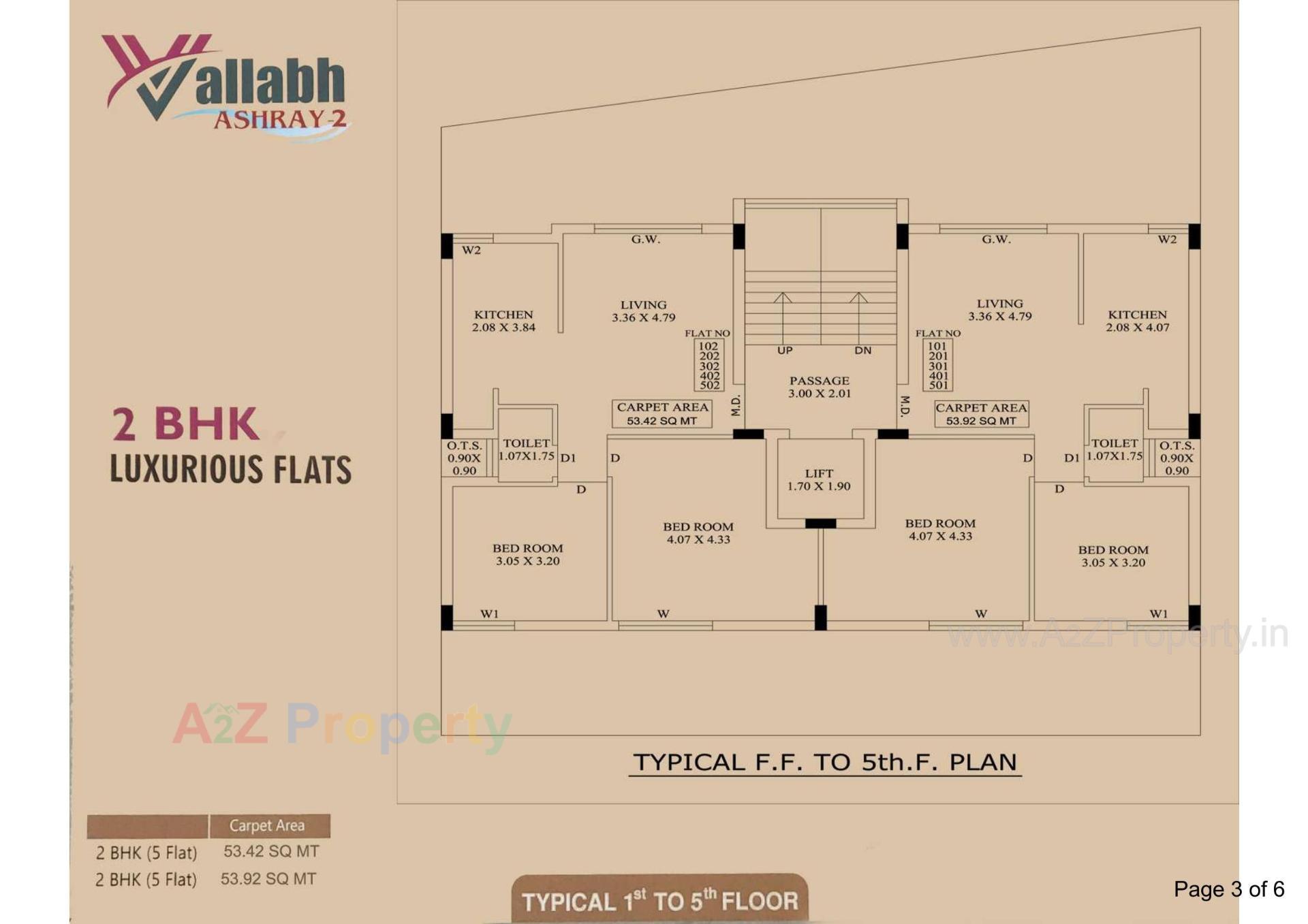  of real estate project Vallabh Ashray located at Mavdi, Rajkot, Gujarat