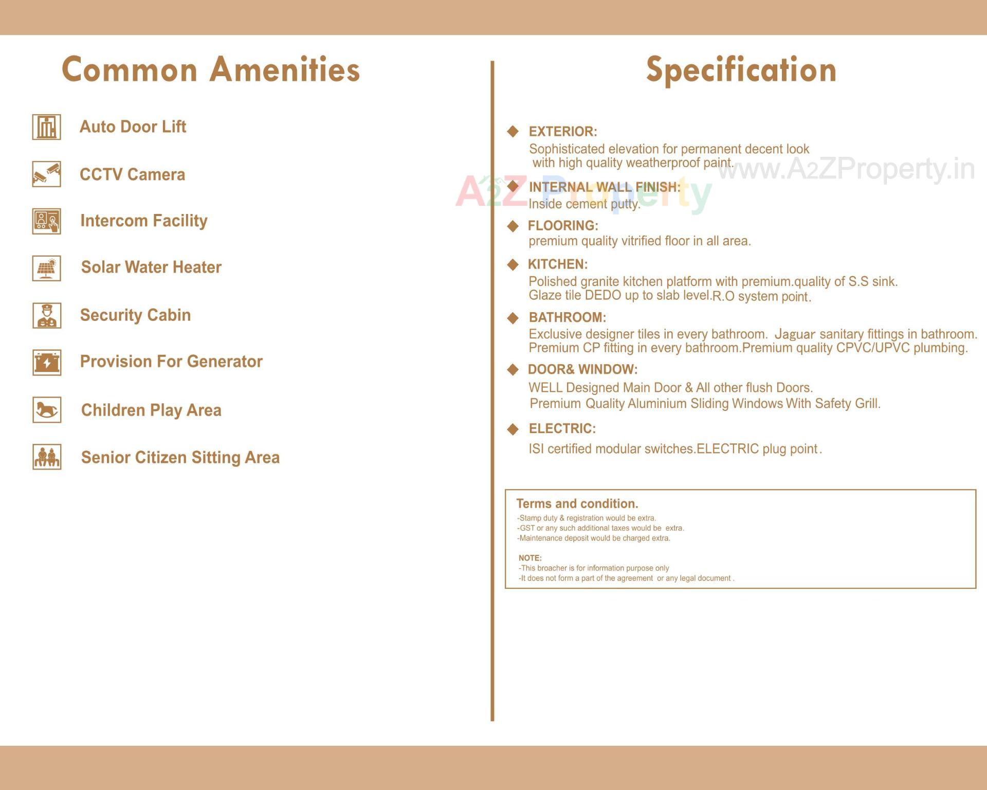  of real estate project Vasant Exotica located at Raiya, Rajkot, Gujarat