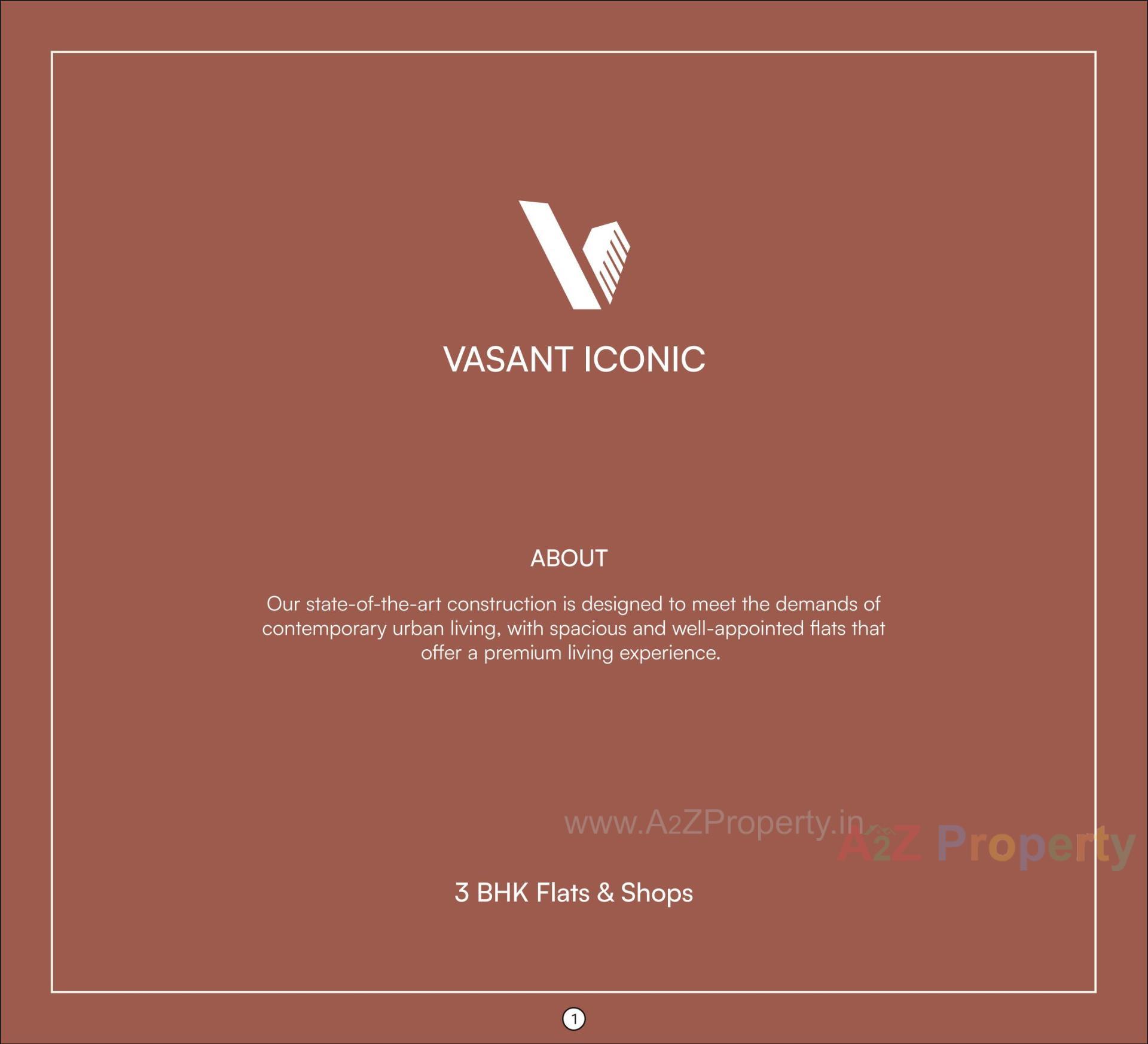  of real estate project Vasant Iconic located at Mavdi, Rajkot, Gujarat