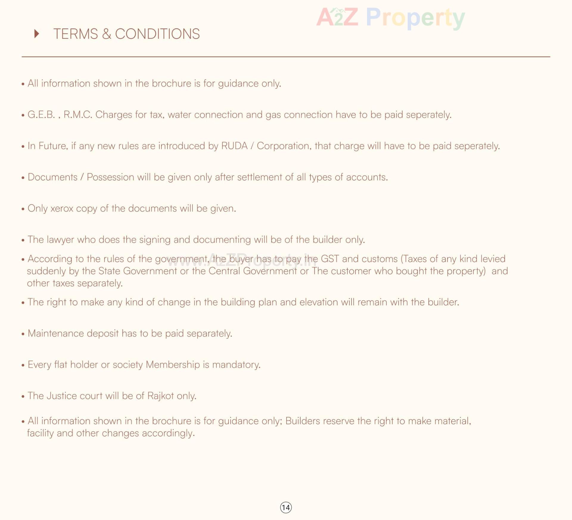  of real estate project Vasant Iconic located at Mavdi, Rajkot, Gujarat