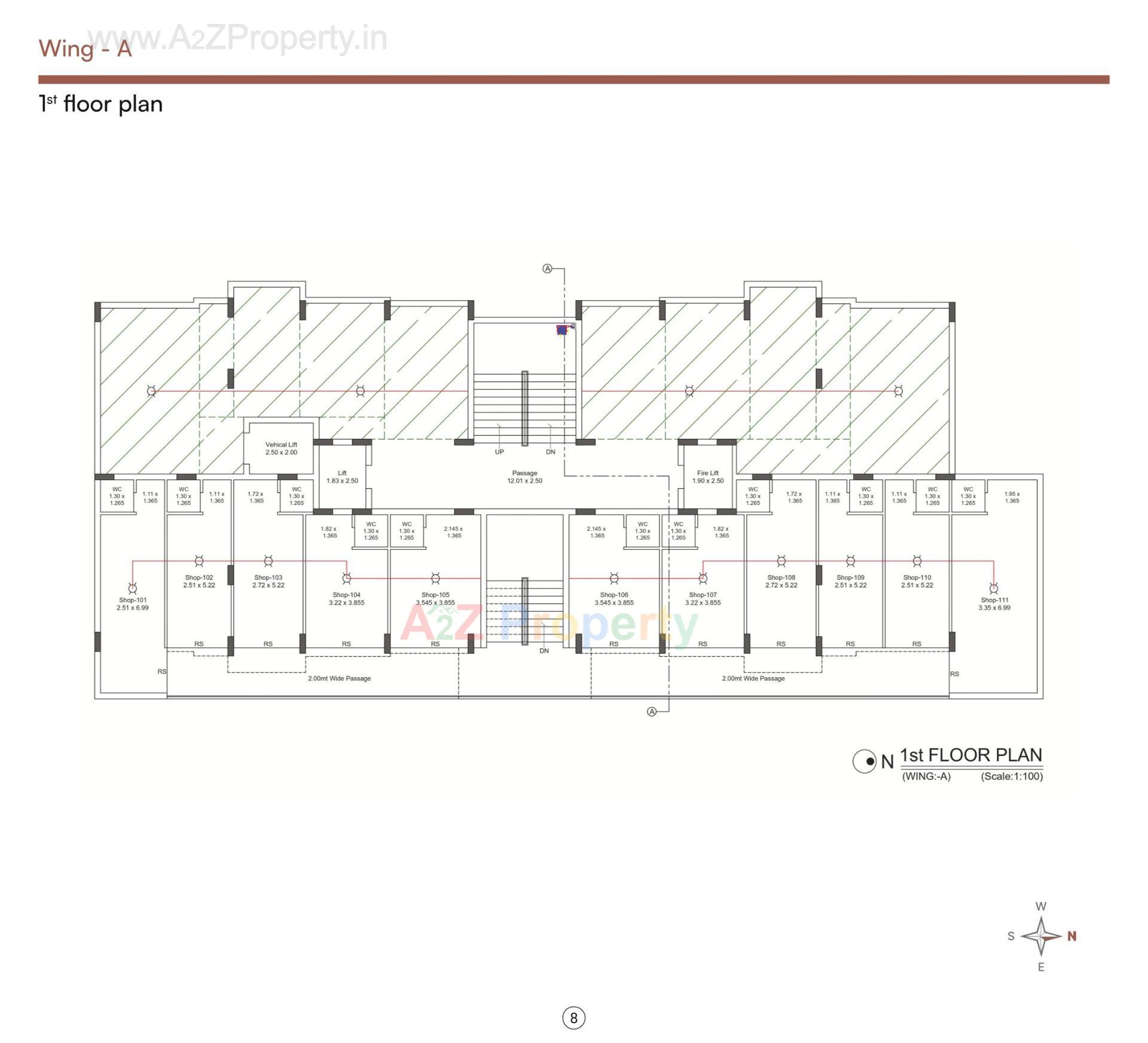  of real estate project Vasant Iconic located at Mavdi, Rajkot, Gujarat