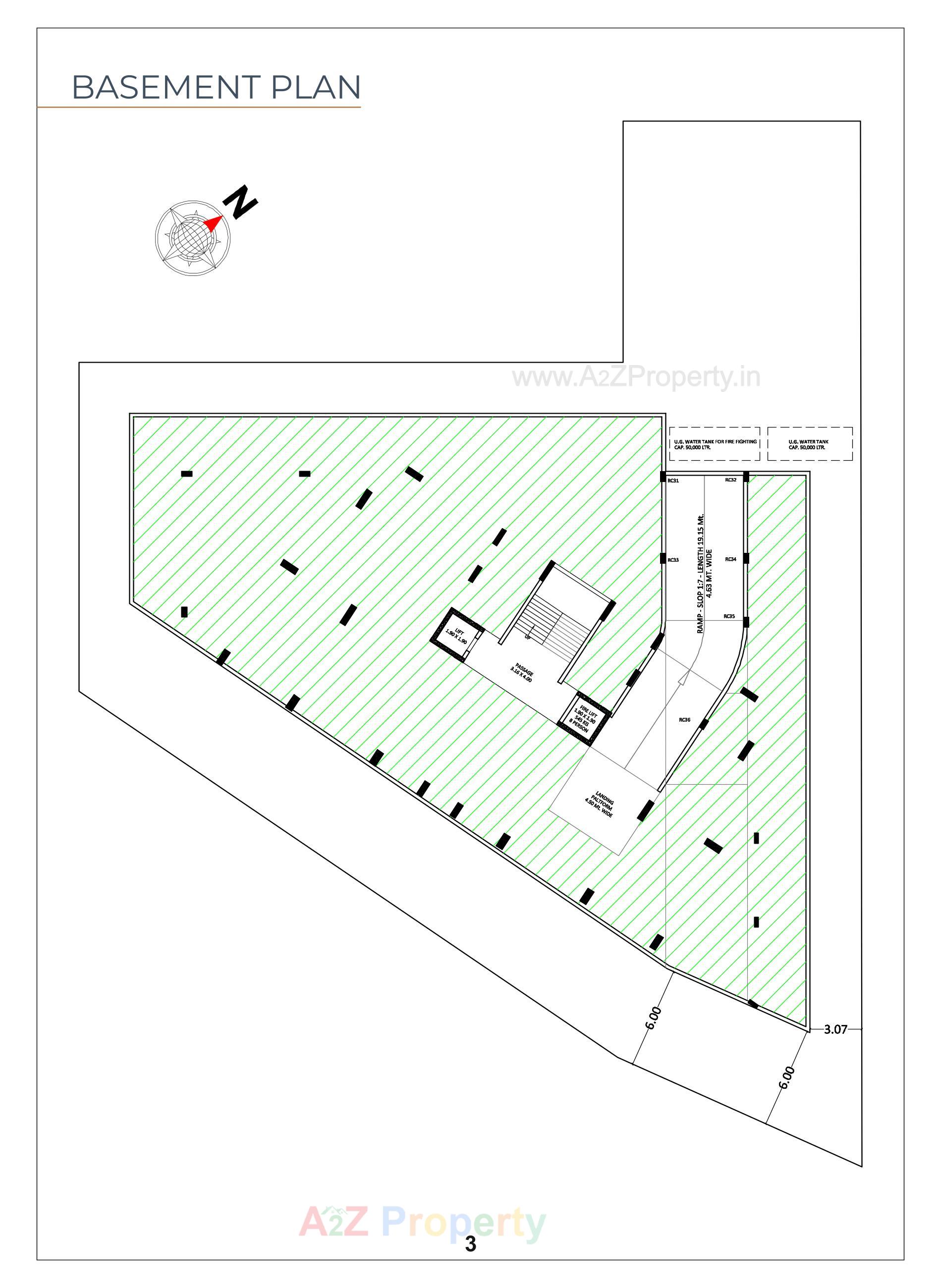 Layout of real estate project Vastu Nest located at Mavdi, Rajkot, Gujarat