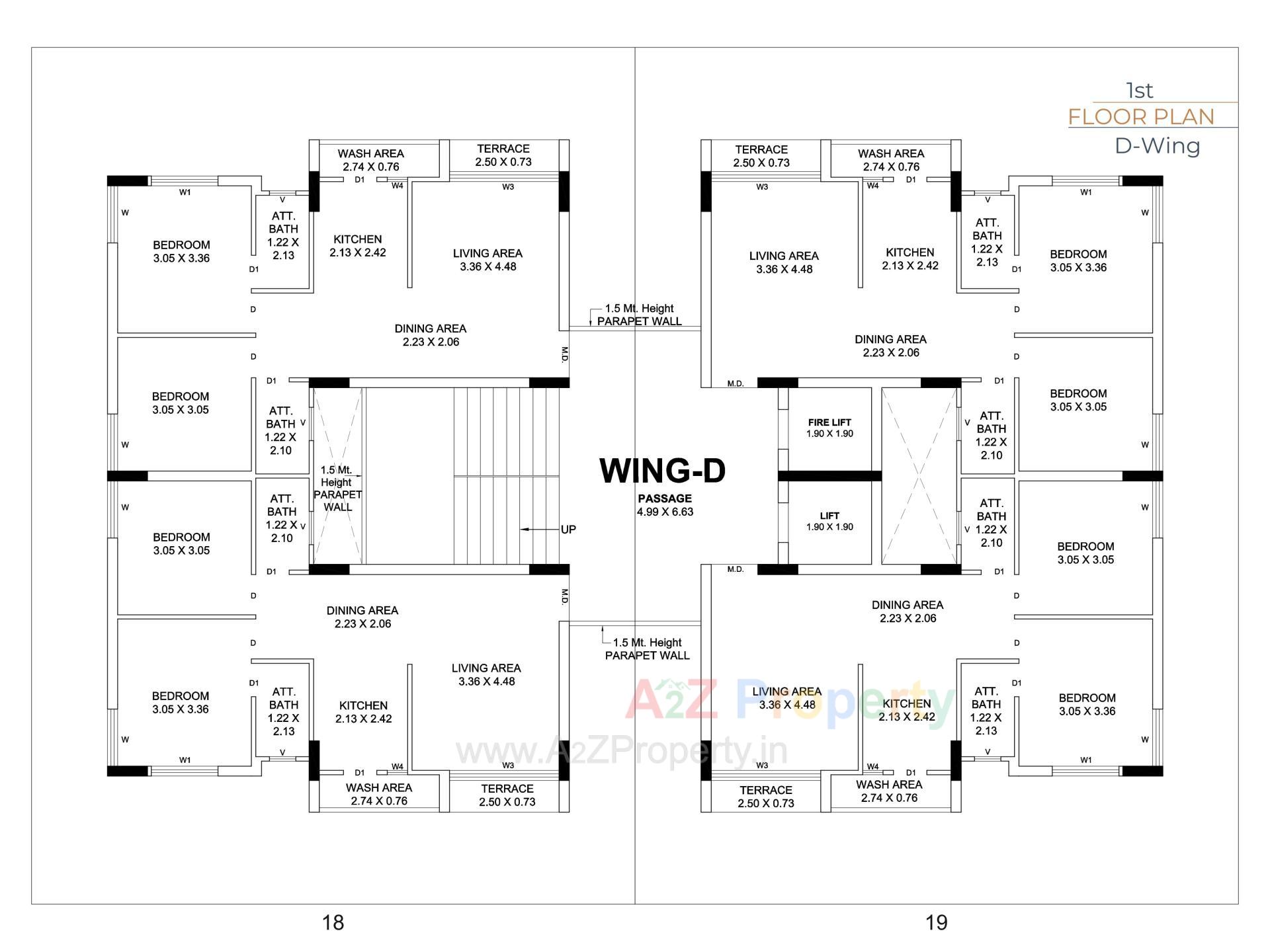 Layout of real estate project Vastu Shilp located at Mavdi, Rajkot, Gujarat