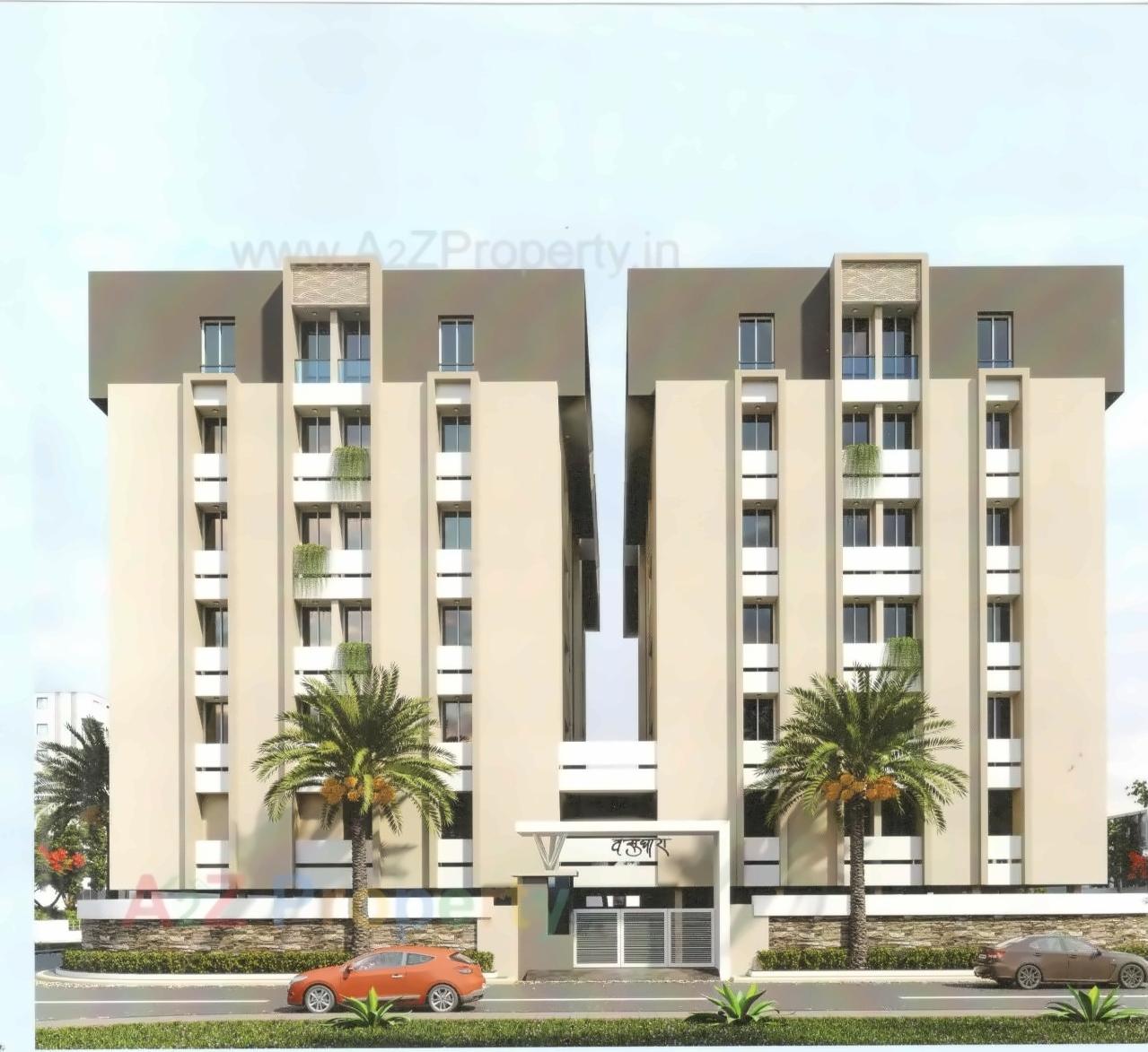 3D Elevation of real estate project Vasudhara Elegance located at Rajkot, Rajkot, Gujarat