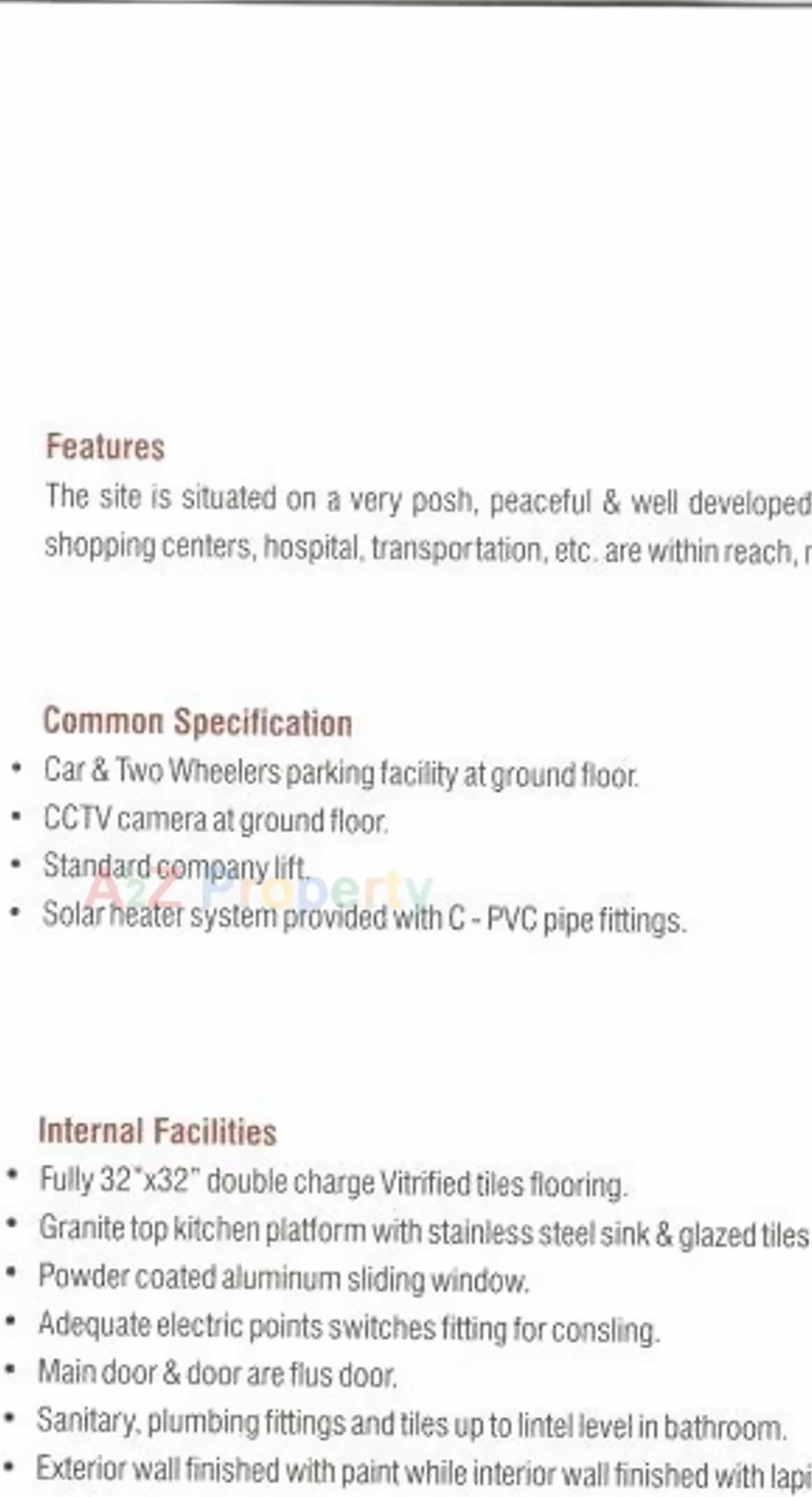 Project Specifications