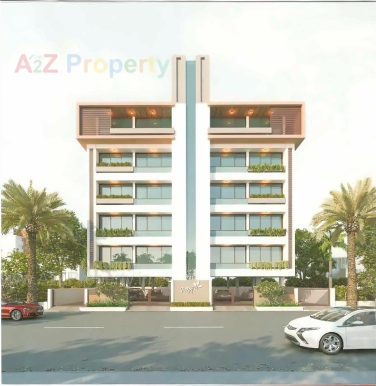 3D Elevation of real estate project Vasudhara Realities located at Rajkot, Rajkot, Gujarat