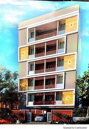 Elevation of real estate project Vedam located at Rajkot, Rajkot, Gujarat