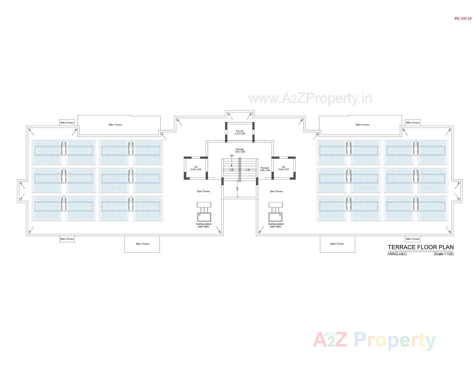 Layout of real estate project Vega located at Motamava, Rajkot, Gujarat