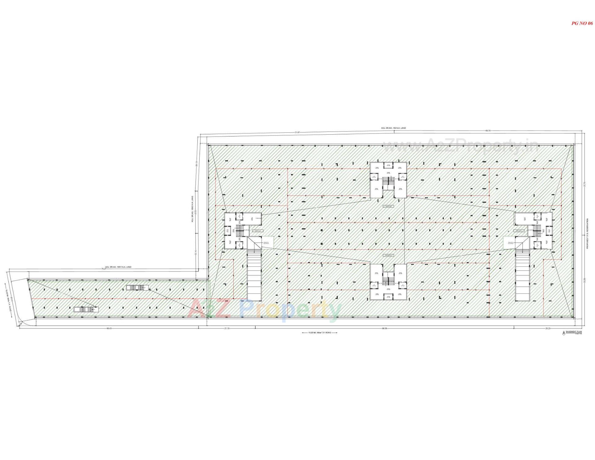 Layout of real estate project Vega located at Motamava, Rajkot, Gujarat