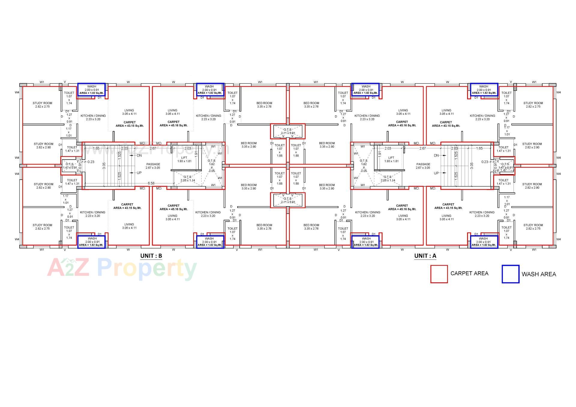 Layout of real estate project Vertical Villa located at Raiya, Rajkot, Gujarat