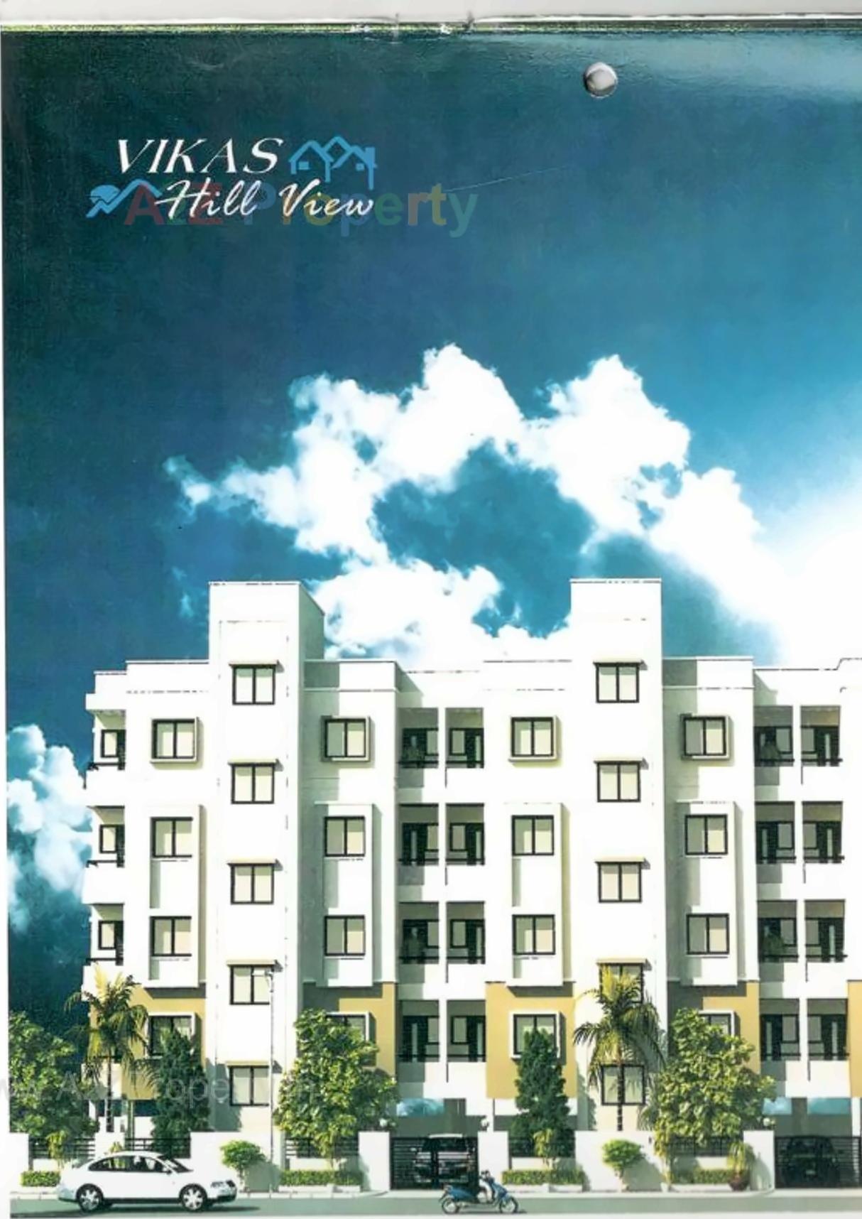 3D Elevation of real estate project Vikas Hill View located at Raiya, Rajkot, Gujarat
