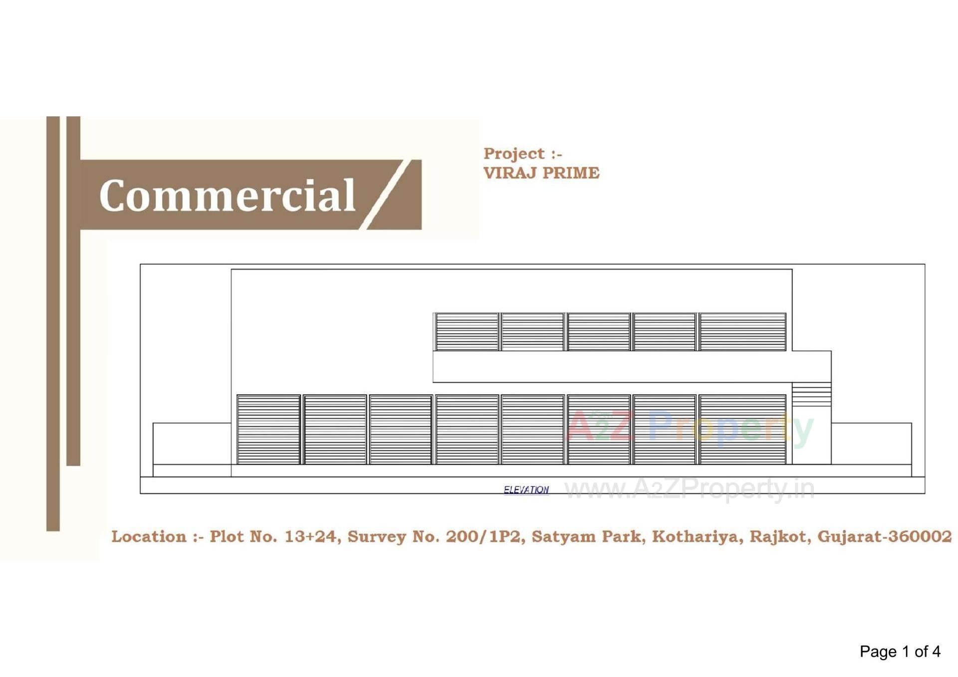  of real estate project Viraj Prime located at Kothariya, Rajkot, Gujarat