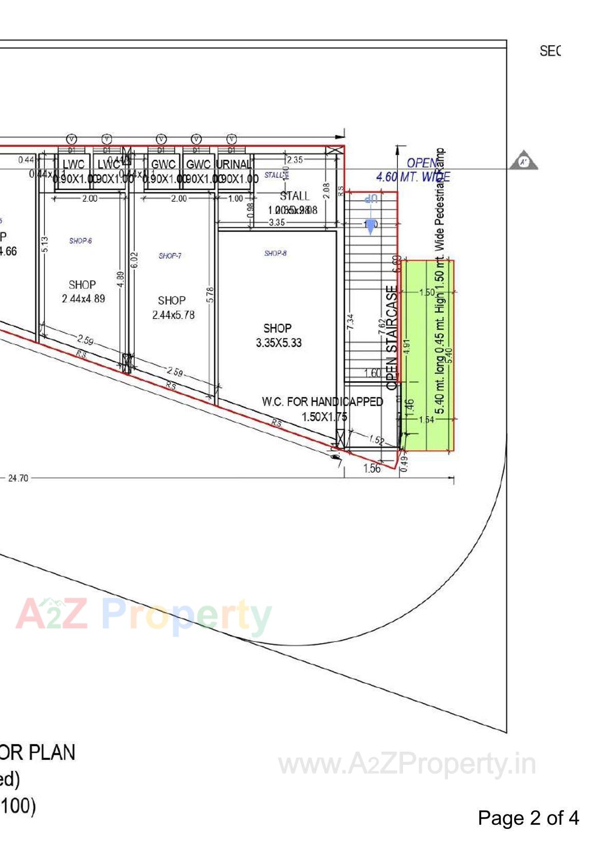 Layout of real estate project Viraj Prime located at Kothariya, Rajkot, Gujarat