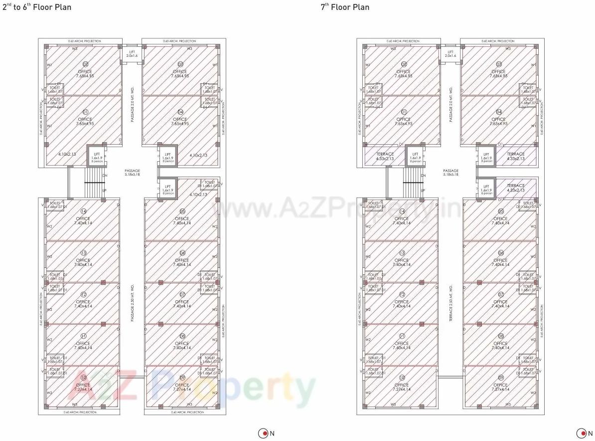  of real estate project Viral Heights located at Madhapar, Rajkot, Gujarat