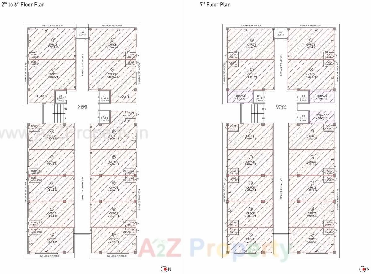  of real estate project Viral Heights located at Madhapar, Rajkot, Gujarat