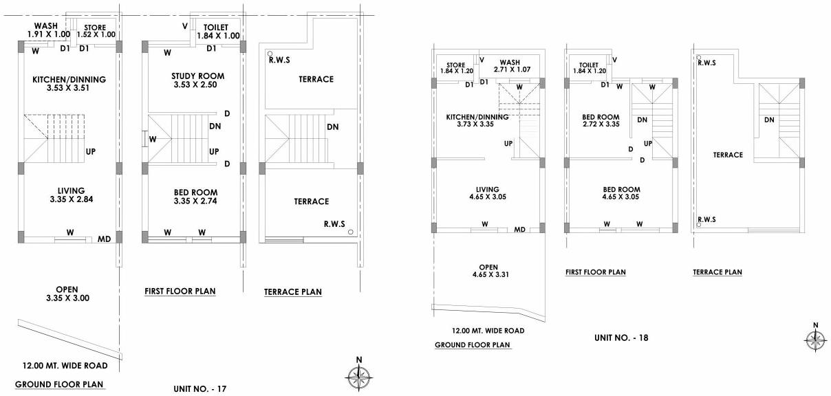 Layout of real estate project Vishnu Residency located at Raiya, Rajkot, Gujarat