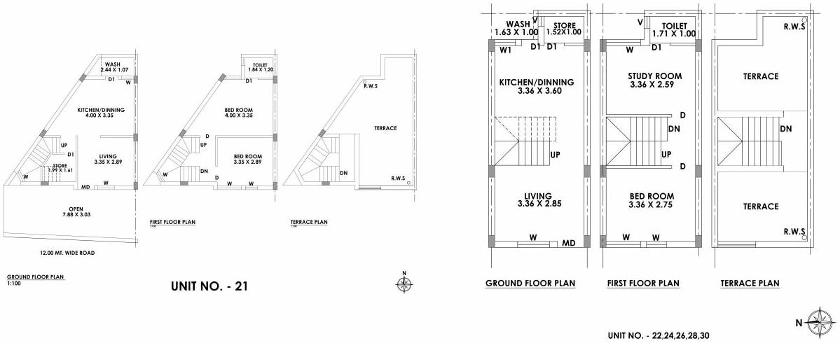 Layout of real estate project Vishnu Residency located at Raiya, Rajkot, Gujarat