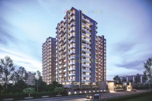 Elevation of real estate project Vision Heights located at Mavdi--3, Rajkot, Gujarat