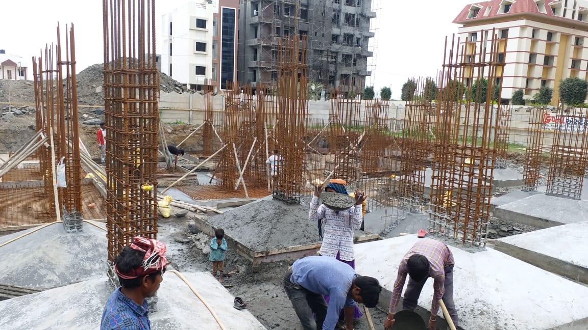 57144_const of real estate project Vivanta Heights located at Ghanteshwar, Rajkot, Gujarat