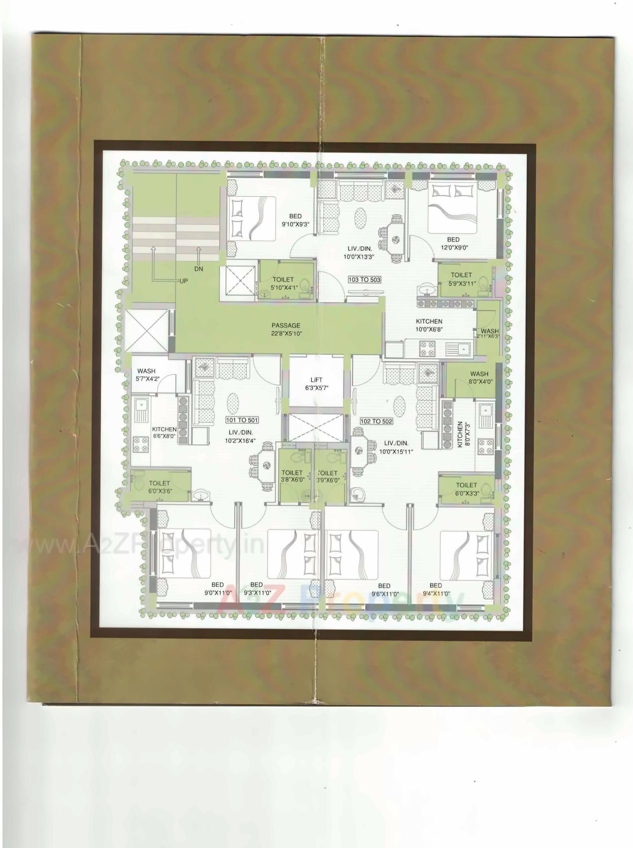 Layout of real estate project Viventa located at Rajkot, Rajkot, Gujarat