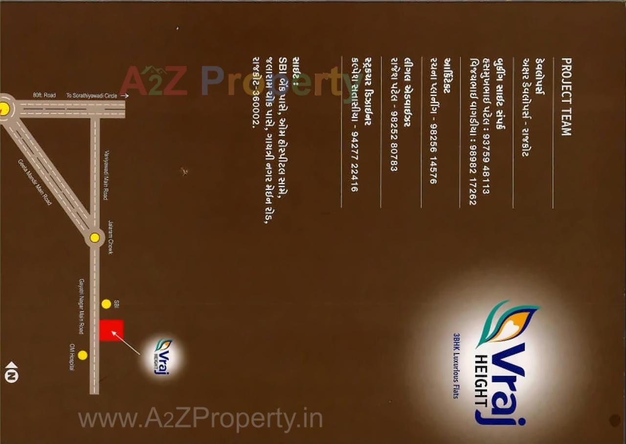  of real estate project Vraj Height located at Rajkot, Rajkot, Gujarat