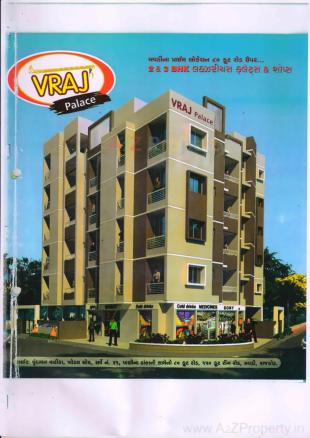 Elevation of real estate project Vraj Palace located at Mavdi, Rajkot, Gujarat