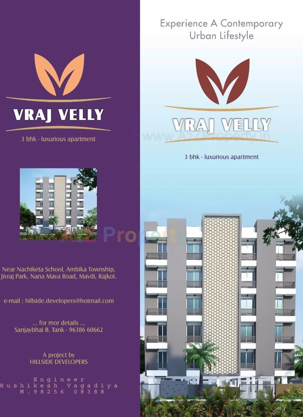 3D Elevation of real estate project Vraj Valley located at Rajkot, Rajkot, Gujarat