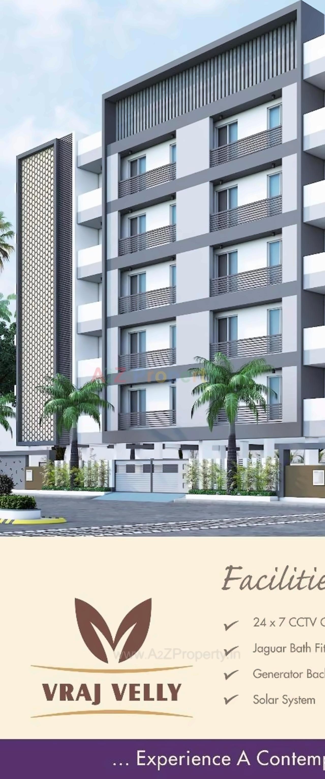 3D Elevation of real estate project Vraj Valley located at Rajkot, Rajkot, Gujarat