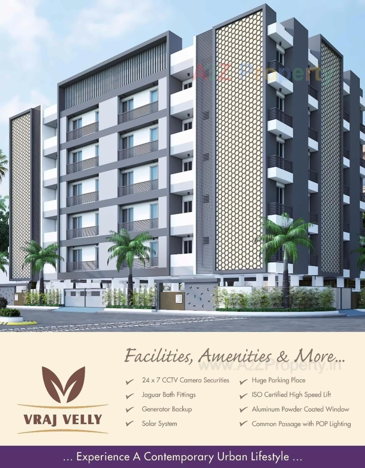 3D Elevation of real estate project Vraj Valley located at Rajkot, Rajkot, Gujarat
