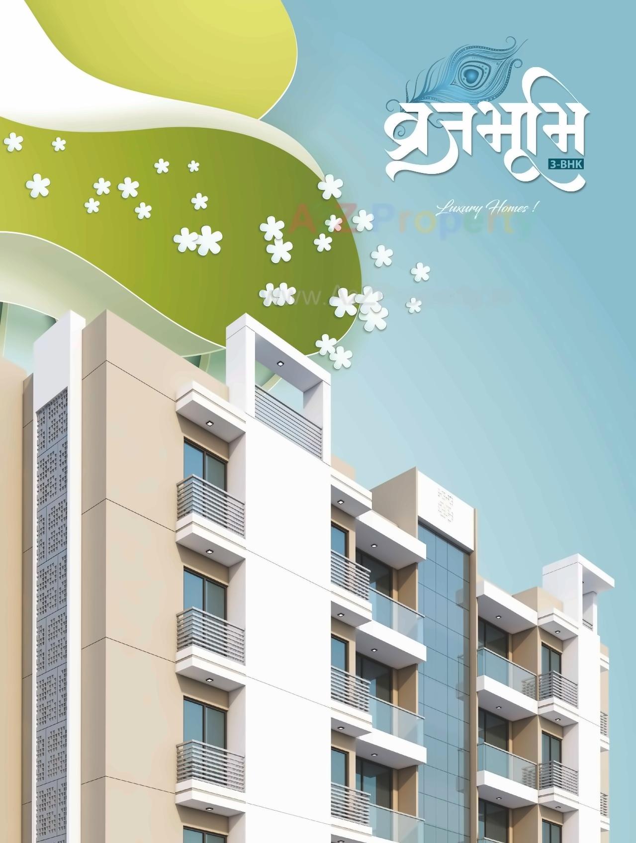 3D Elevation of real estate project Vrajbhoomi located at Madhapar, Rajkot, Gujarat