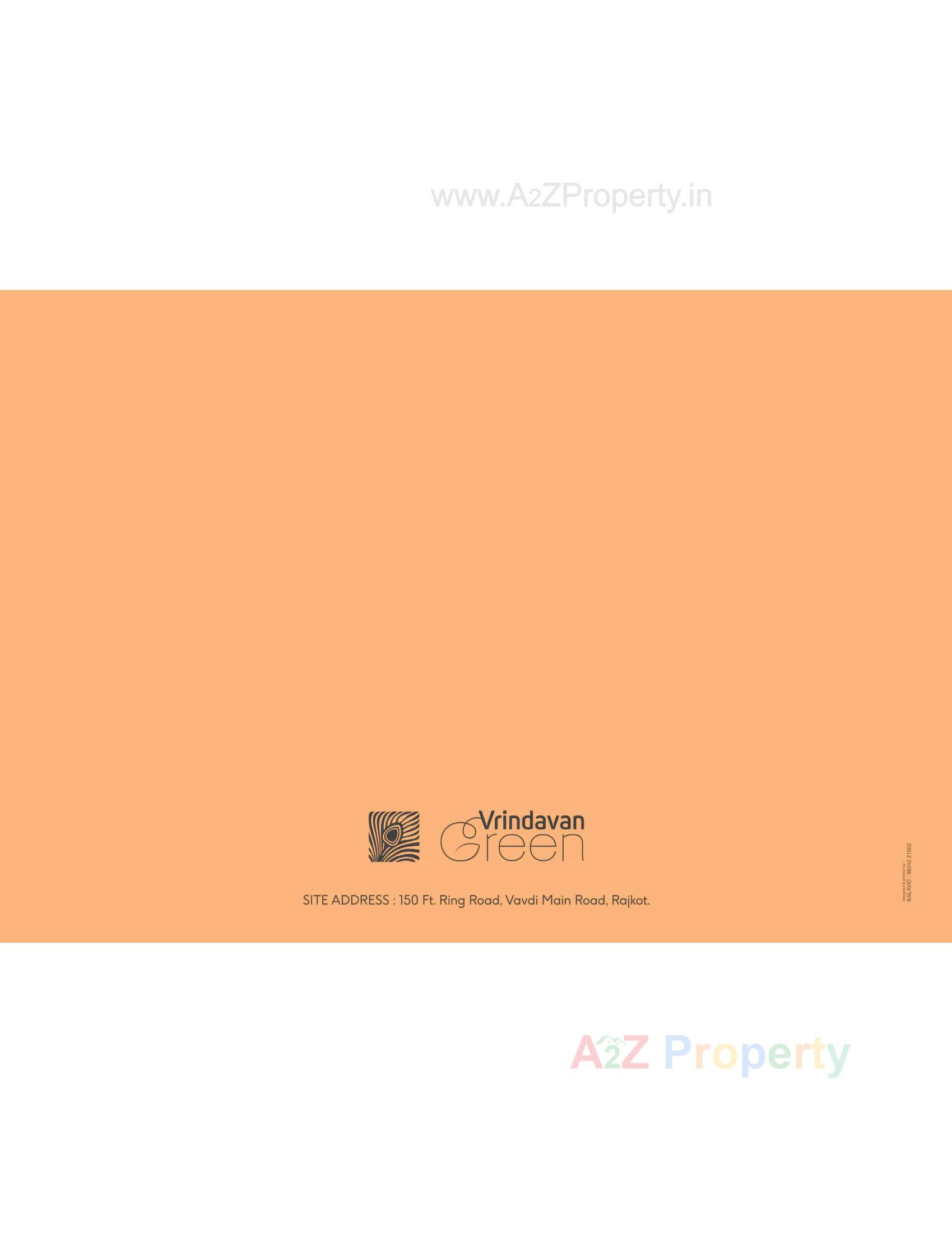  of real estate project Vrindavan Green located at Vavdi, Rajkot, Gujarat