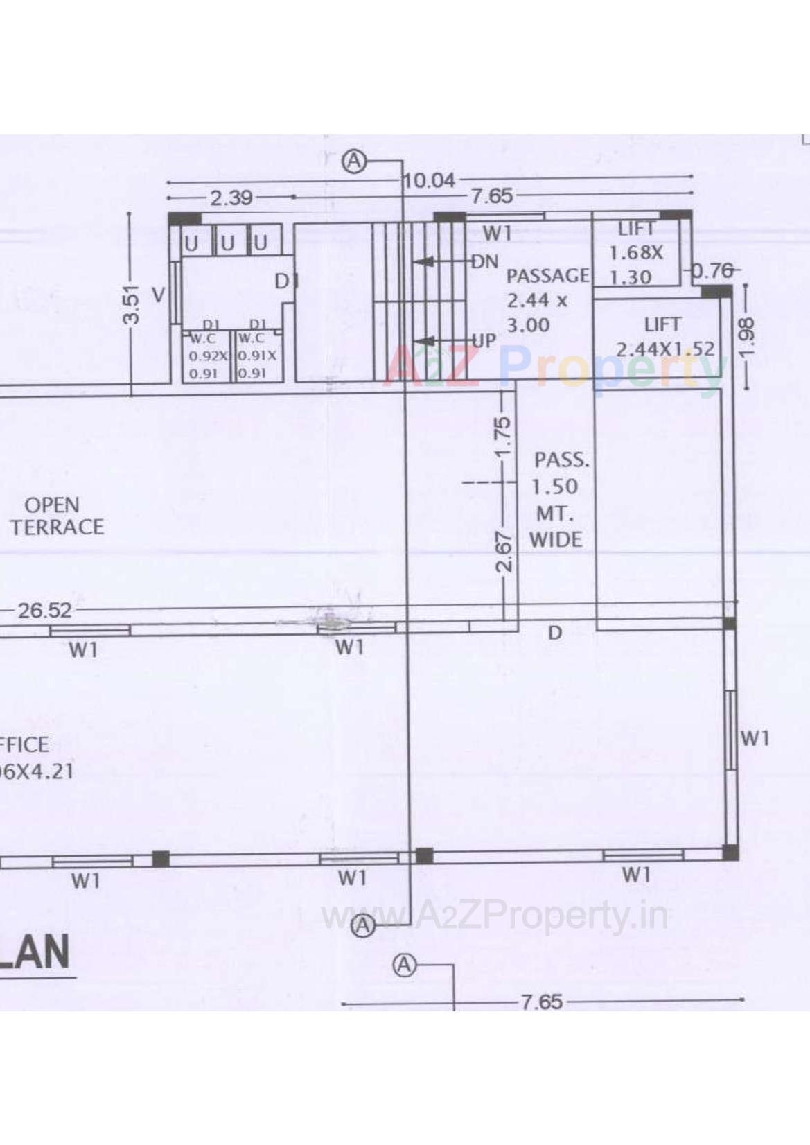Layout of real estate project Vrundavan  Complex located at Rajkot, Rajkot, Gujarat