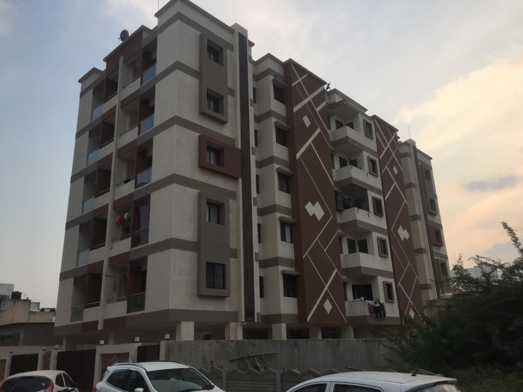 126645_const of real estate project Vrundavan Heights located at Madhapar, Rajkot, Gujarat