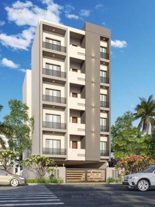 Elevation of real estate project Vyanktesh Pride located at Mavdi, Rajkot, Gujarat