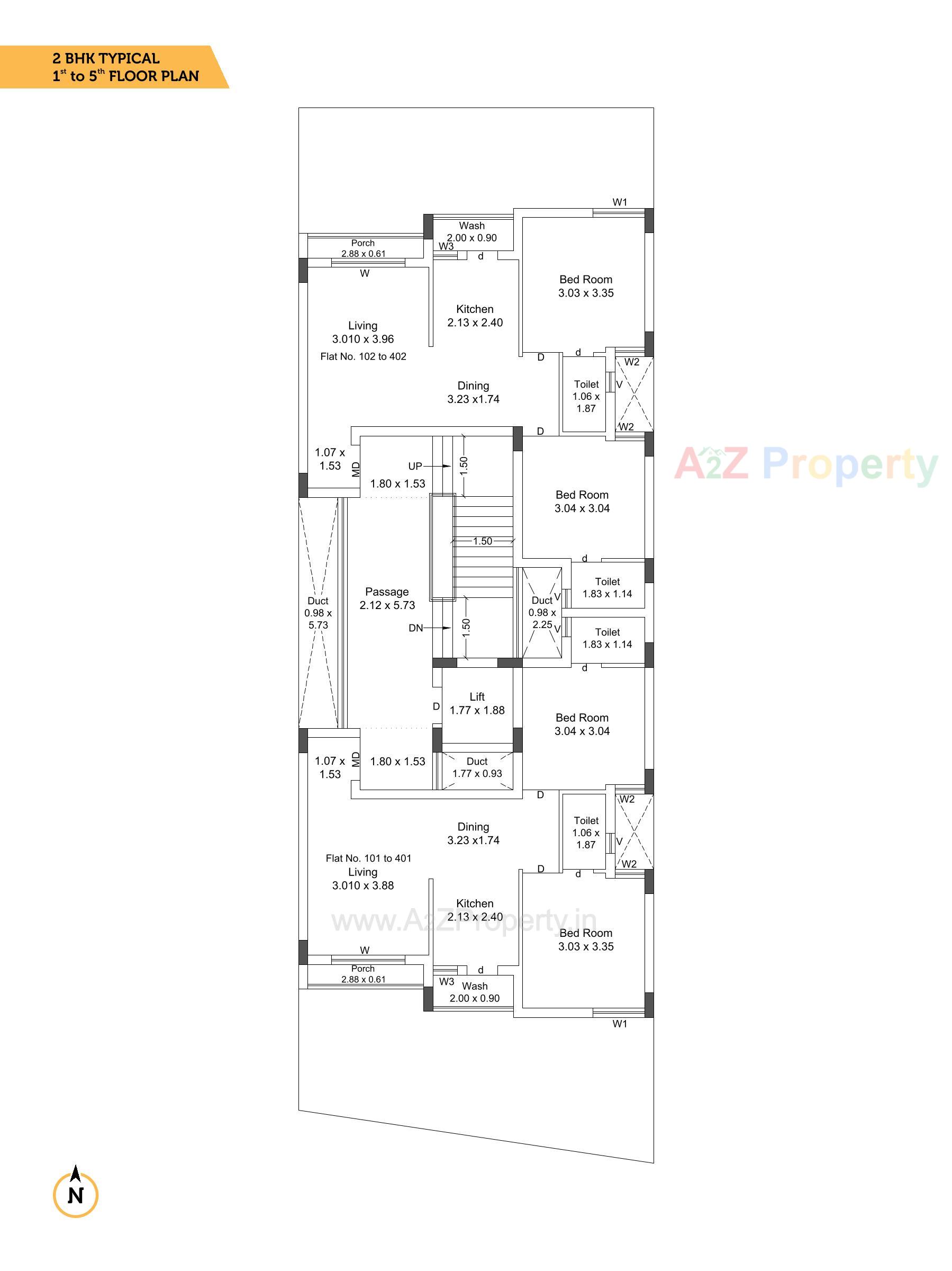Layout of real estate project Vyanktesh Pride located at Mavdi, Rajkot, Gujarat
